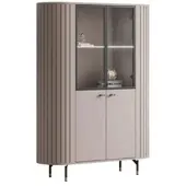 Lookway VITRINE ELODIE mit LED-Beleuchtung Kaschmir