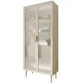 Lookway VITRINE LINEA mit LED-Beleuchtung Kaschmir