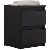 Lookway NACHTTISCH HANA M2 Schwarz matt