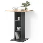 Livinity BARTISCH Regusa Goldkraft Eiche/Anthrazit 75 x 75 cm