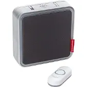 Honeywell dc917ng 9-Reihe Wireless 200Meter MP3Trklingel mit Halo Licht-Grau
