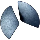 Demarie Paar Ohrstecker "eloxiertes Aluminium blau"