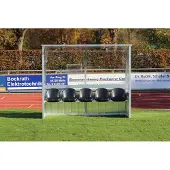 GLA-WEL Spielerkabine Premium Plus 3 Meter Ohne Sitzschalen weiß