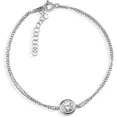 DKeniz Armband 925/- Sterling Silber Solitär
