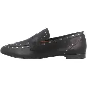 Babouche Lifestyle Slipper in Übergrößen Schwarz G-Avery-1 große Damenschuhe