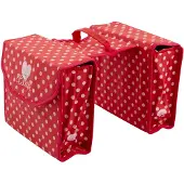 Bike Fashion Kinder-Doppeltasche Lillebi rot,bunt
