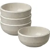 Like. by Villeroy & Boch Dipschale "Dipschalen Perlemor Sand ø 8 cm 4er Set beige" 4 Spülmaschinengeeignet, Mikrowellengeeignet