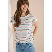 Cecil T-Shirt im soften Baumwoll-Mix