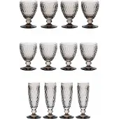Villeroy & Boch Gläser-Set "Wasser-, Wein- und Sektgläser Boston Coloured 12er Set" Spülmaschinenfest