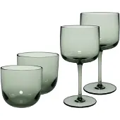 Like. by Villeroy & Boch Gläser-Set "Wein- und Wassergläser Like Glass 4er Set" Handwäsche wird empfohlen