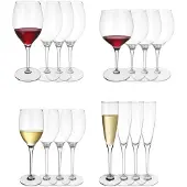 Villeroy & Boch Gläser-Set "Wein- und Sektgläser Maxima 16er Set transparent" Spülmaschinenfest