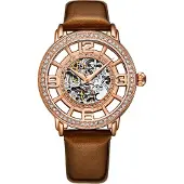 Stührling Rose Gold Winchester Automatik 38mm Skeleton