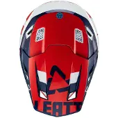 Leatt Motorradhelm Visier royal rot für Helm 7.5 V23