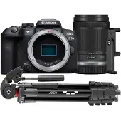 Canon EOS R10 + RF-S 18-150mm F/3.5-6.3 IS + Joby Stativ
