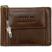 Wild Things Only Leder Portemonnaie braun RFID Schutz 11x2.5x8 OPJ121N