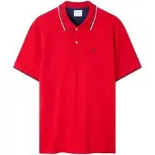 Champion Poloshirt für Herren aus Baumwoll-Piqué - Rot Rot L