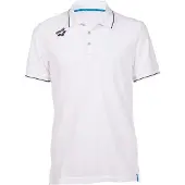 Arena Poloshirts Team Solid Baumwolle Weiß