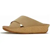 FitFlop Lulu Lux Graphic Weave Suede Cross Sandalen