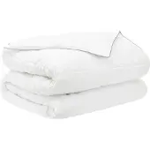 vidaXL Sommerdecke Weiß 220 x 260 cm Bambusfaser