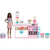 Barbie Tortenbäckerei und Puppe (black) Spielset