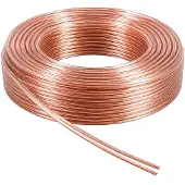 Goobay 67718, Kupferverkleidetes Aluminium (CCA), 50 m, Transparent