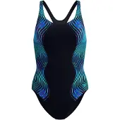 Speedo Damen Schwimmanzug Print Medalist One Piece