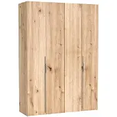 Masseno Drehtürenschrank ANCONA 170/240/58cm 4-türig Eiche Artisan