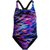 Speedo Hyperboom Print Medalist Badeanzug