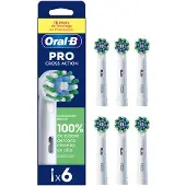 Oral-B Ersatzkopf 6 Stück Weiß
