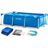 Intex Rahmen-Gartenpool 260 x 160 x 65 cm 2 in 1 28271