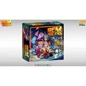Corvus REM Racers Brettspiel, Englisch, für 2-5 Spieler, ab 10 Jahren, inkl. 5 Miniaturen & 13 Streckenteile