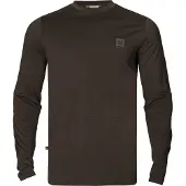 Härkila Herren Base All Season Langarmshirt shadow brown XXXL