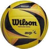 Wilson - "Optx Avp Replica Mini" Volleyball PP7773 (2) (Schwarz/Gelb)