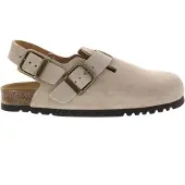 Scholl Clog Herren Olivier Backstrap Dark Beige-Schuhgröße 41