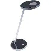 Brilliant LED Tischleuchte Schreibtischleuchte Schreibtischlampe Silber Lampe G29239/06