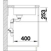 BLANCO Granitspüle "SUBLINE 160-U"