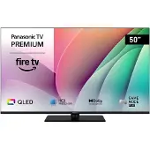 Panasonic TV-50W80AEZC, 127 cm (50"), 3840 x 2160 Pixel, QLED, Smart-TV, WLAN, Schwarz