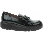 Wonders Damen Halbschuhe A-2821 caribou negro 39