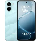 OPPO Smartphone A6X 4G 6,75 Zoll 128 GB 4 GB RAM Dual-SIM Icy Blue