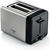 Bosch TAT4P420DE, 2 Scheibe(n), Schwarz, Silber, Tasten, Drehregler, CE, VDE, 970 W, 220 - 240 V