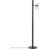 Flos Nocturne F1 LED-Stehleuchte-Schwarz-Glas Kone-mit LED (2700K)