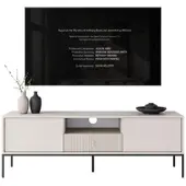 Lookway TV-Schrank MIDNIGHT mit Schubladen auf Gestell Kaschmir