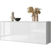 Lookway SIDEBOARD SANAYI Hängend Hochglanz Weiß