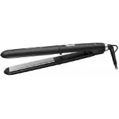 Rowenta SF1810 Express Style Haarglätter mit Keramik-Turmalin-Beschichtung und extra langen Platten – Schwarz/Silber