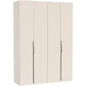 Masseno Drehtürenschrank ANCONA 170/240/58cm 4-türig Kaschmir