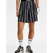 J.lindeberg J. LINDEBERG Shorts 30Y Carmen Striped Long, schwarz/weiss