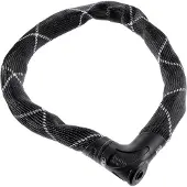 Markenlos Kettenschloss Sicherheitsstufe 10 - 85 cm - Schwarz