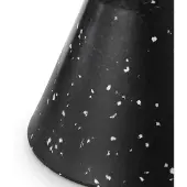 Normann Copenhagen Hocker Bit Cone, schwarz, Höhe 42 cm - , Bit Cone, Schwarz, für Wohnzimmer, Kunststoff