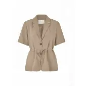 Modstrom Damen Blazers Alayamd Ss Blazer - Beige - Größe L