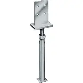 Simpson Strong-Tie Stützenfuß ETA 07 / 0285 Typ PVIG-B Steg 110x70x8mm Platte 60x90x10mm zum Einbetonieren - PVIG-B